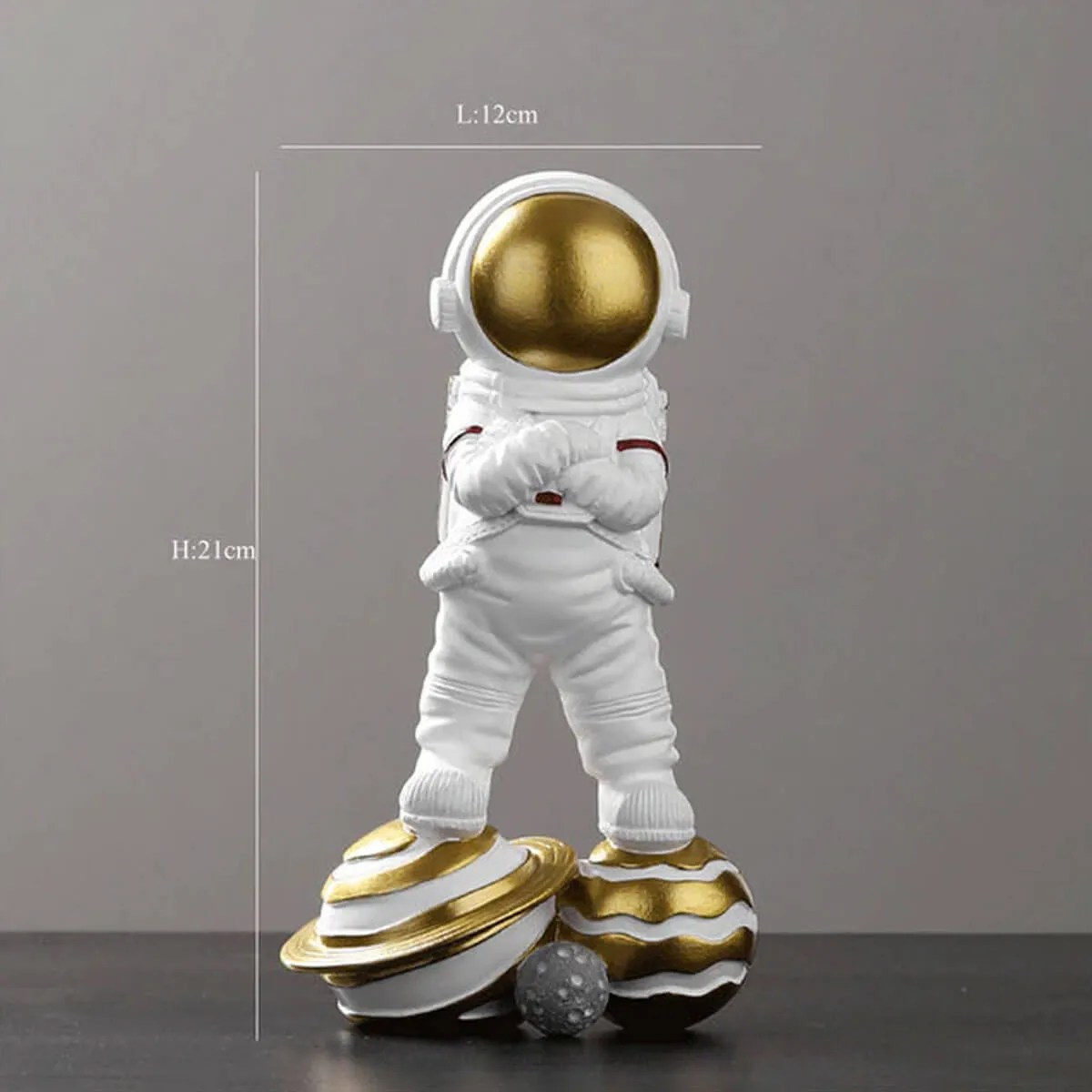 Astronaut Statue Home Decor Figurines Space Art Sculpture - Image 18