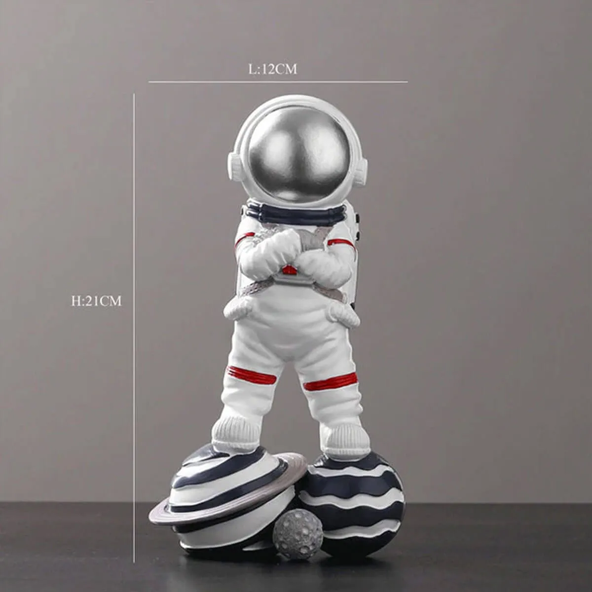 Astronaut Statue Home Decor Figurines Space Art Sculpture - Image 19