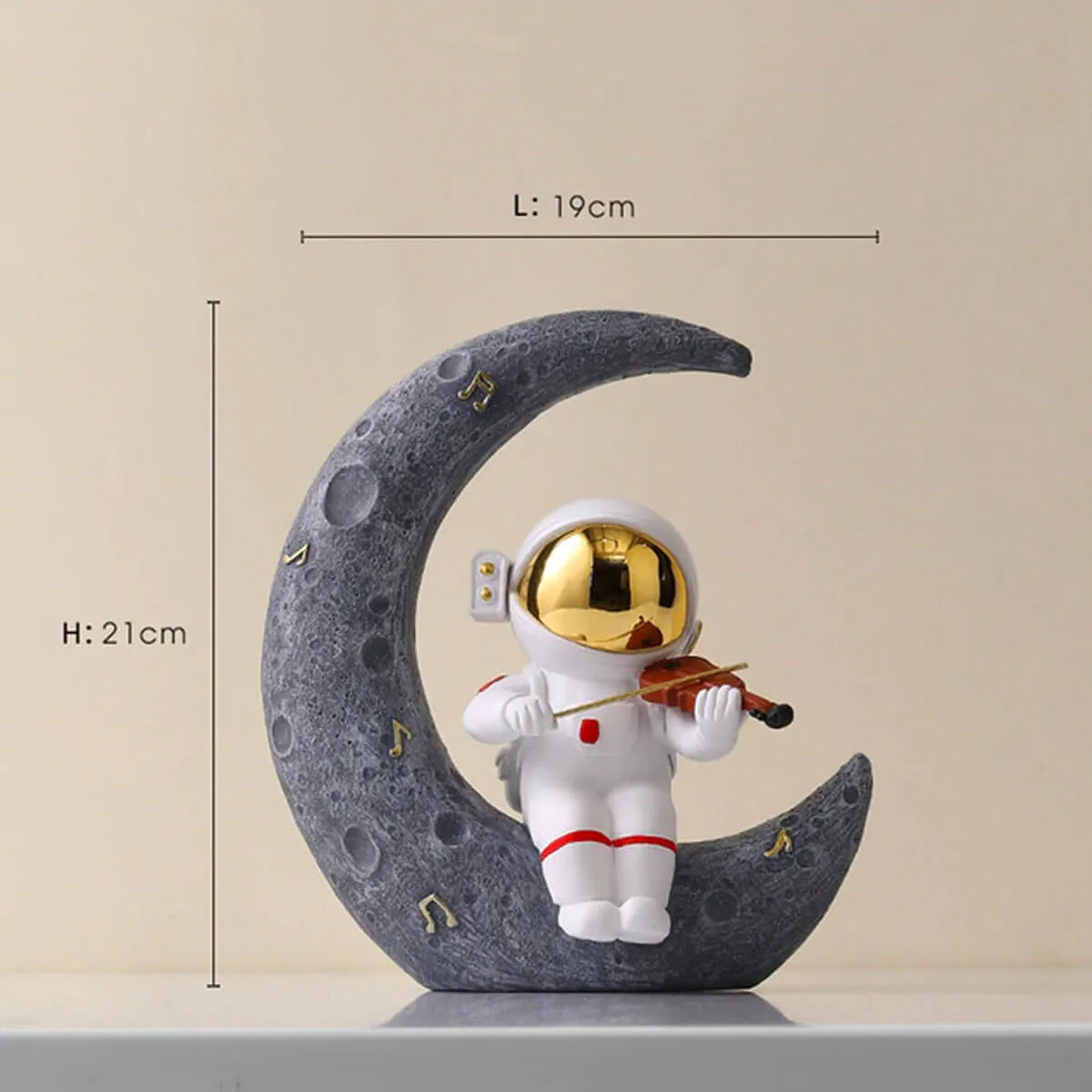 Astronaut Statue Home Decor Figurines Space Art Sculpture - Image 24
