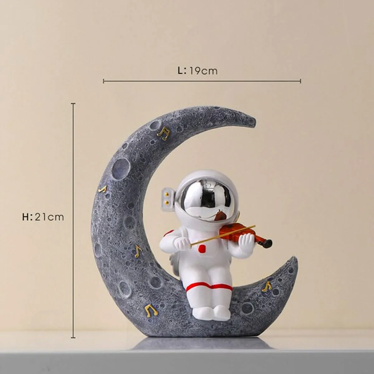 Astronaut Statue Home Decor Figurines Space Art Sculpture - Image 25