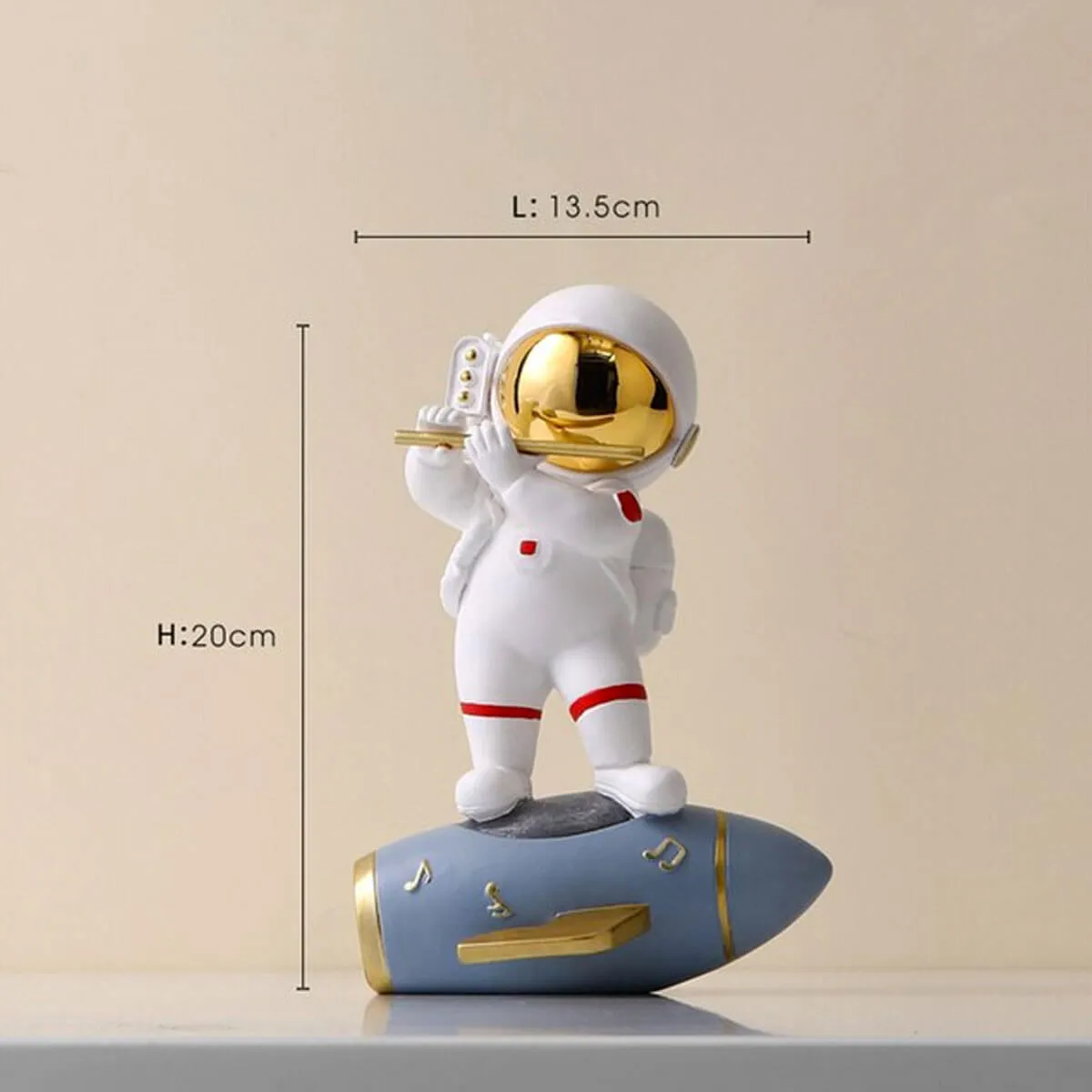 Astronaut Statue Home Decor Figurines Space Art Sculpture - Image 26