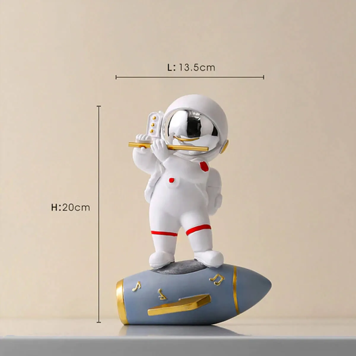 Astronaut Statue Home Decor Figurines Space Art Sculpture - Image 27