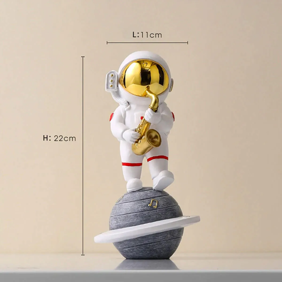 Astronaut Statue Home Decor Figurines Space Art Sculpture - Image 30