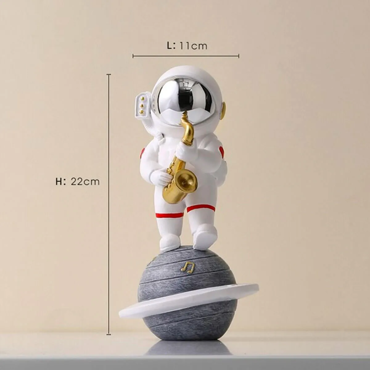 Astronaut Statue Home Decor Figurines Space Art Sculpture - Image 31