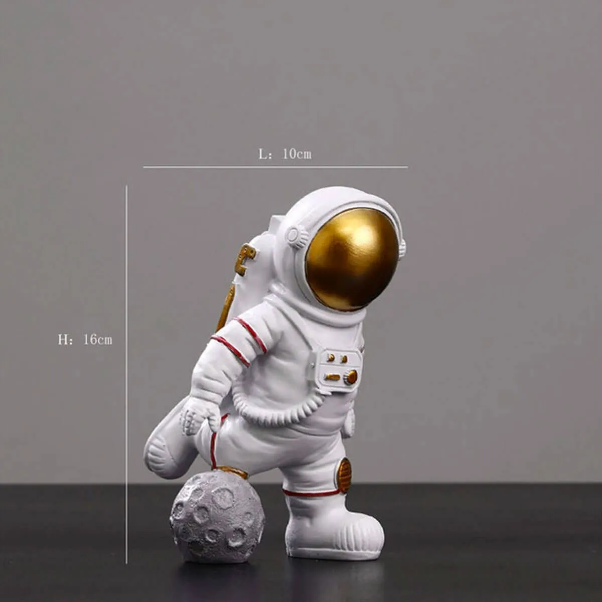 Astronaut Statue Home Decor Figurines Space Art Sculpture - Image 34