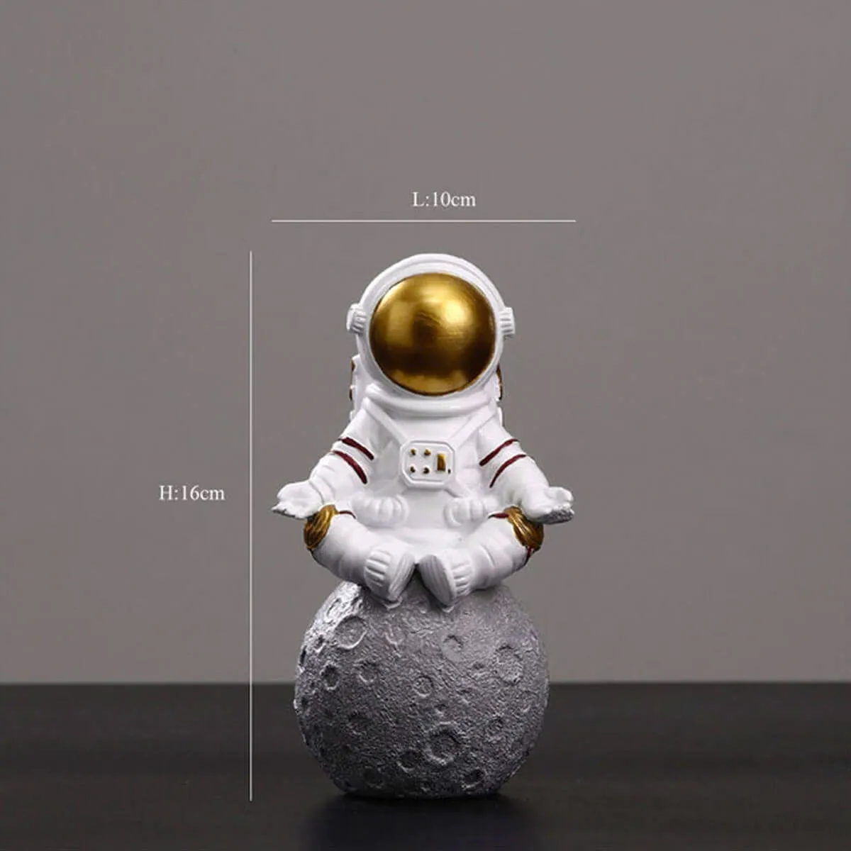 Astronaut Statue Home Decor Figurines Space Art Sculpture - Image 36