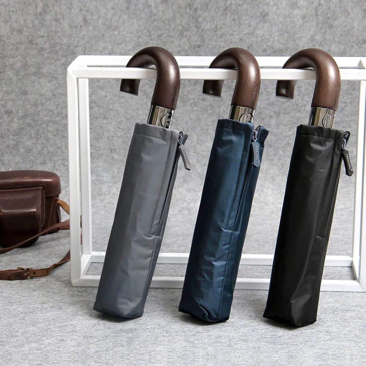 Automatic Windproof Luxury Business Umbrella