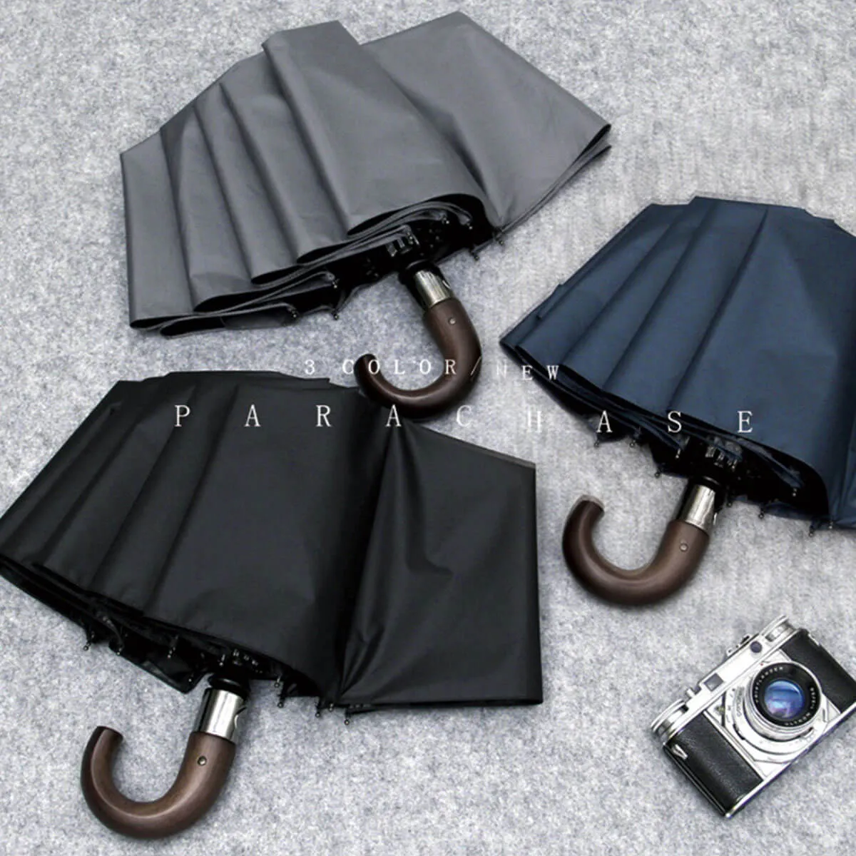 Automatic Windproof Luxury Business Umbrella - Image 2