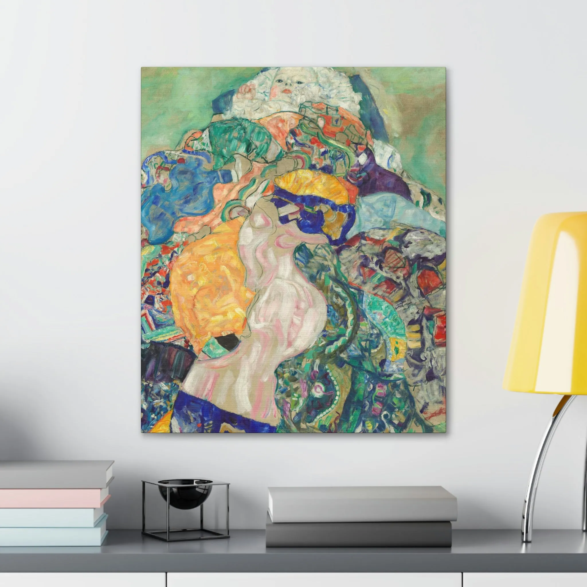 Baby 1917 by Gustav Klimt Art Canvas Gallery Wraps - Image 11