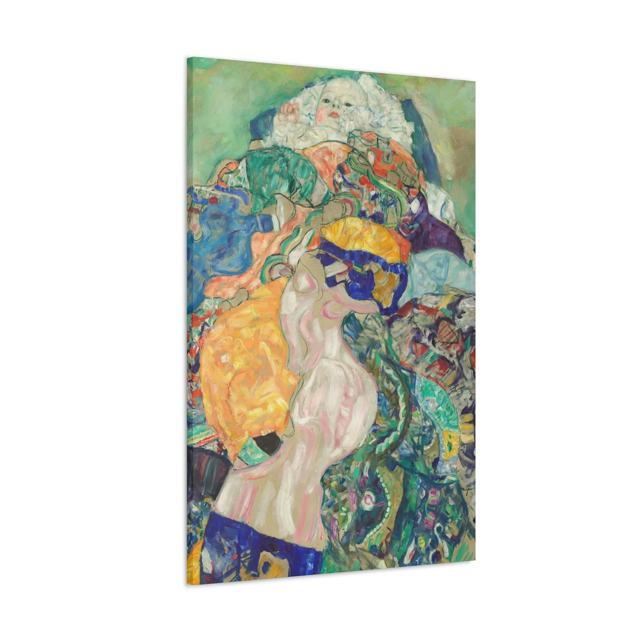 Baby 1917 by Gustav Klimt Art Canvas Gallery Wraps - Image 18