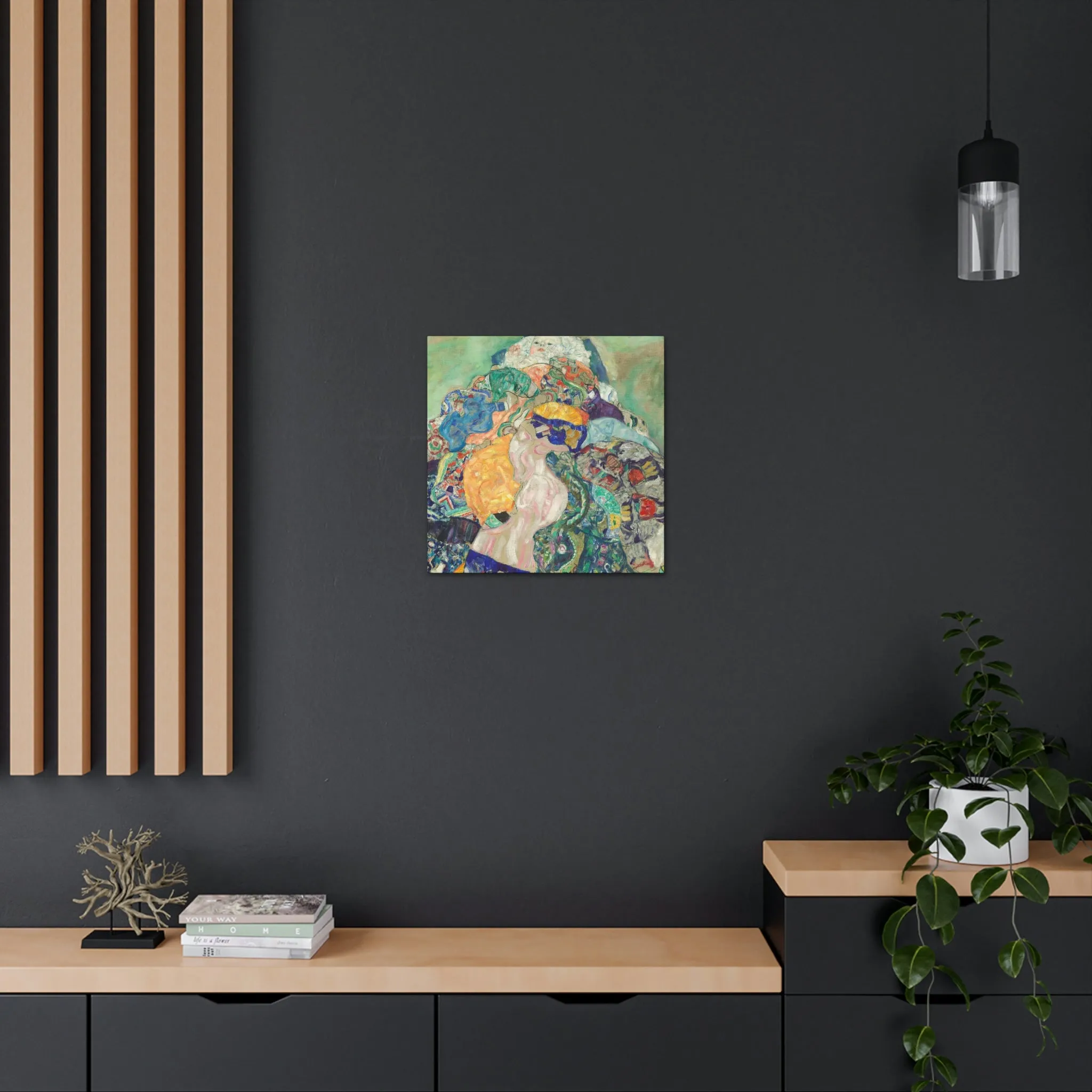 Baby 1917 by Gustav Klimt Art Canvas Gallery Wraps - Image 24