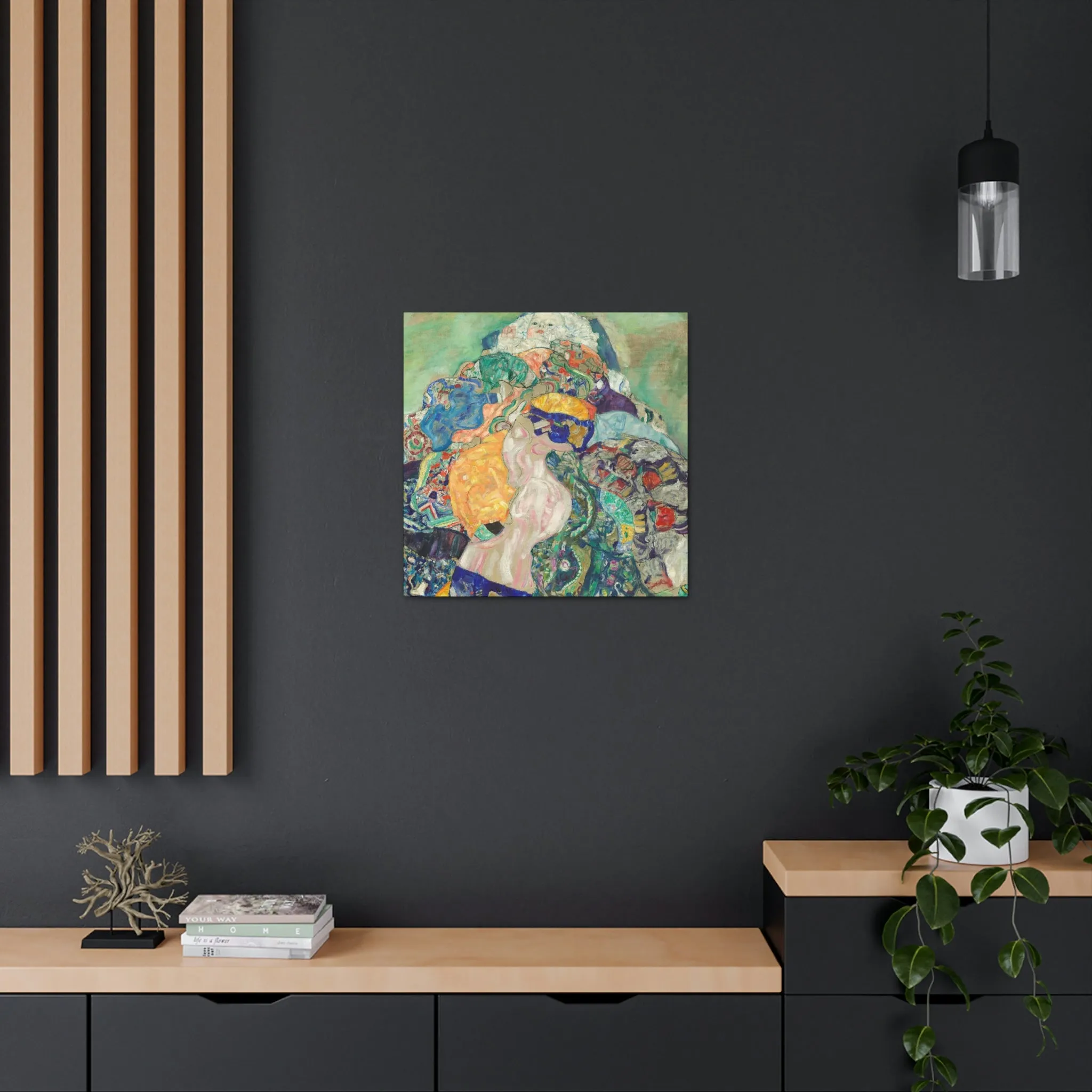 Baby 1917 by Gustav Klimt Art Canvas Gallery Wraps - Image 28