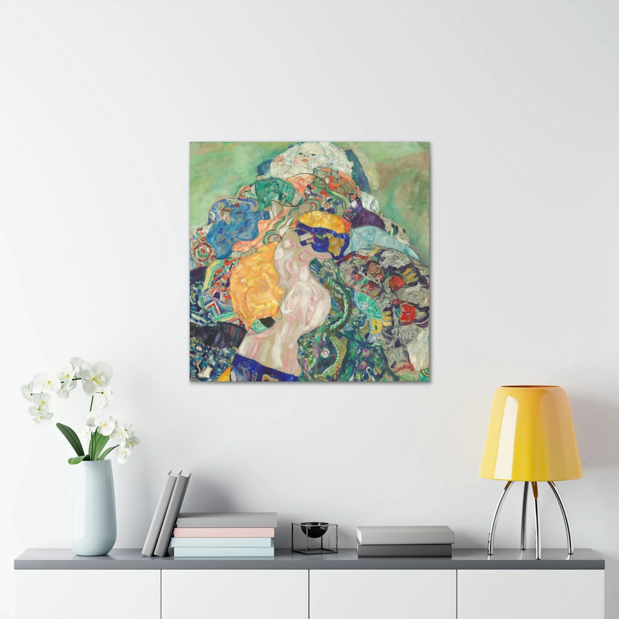 Baby 1917 by Gustav Klimt Art Canvas Gallery Wraps - Image 31