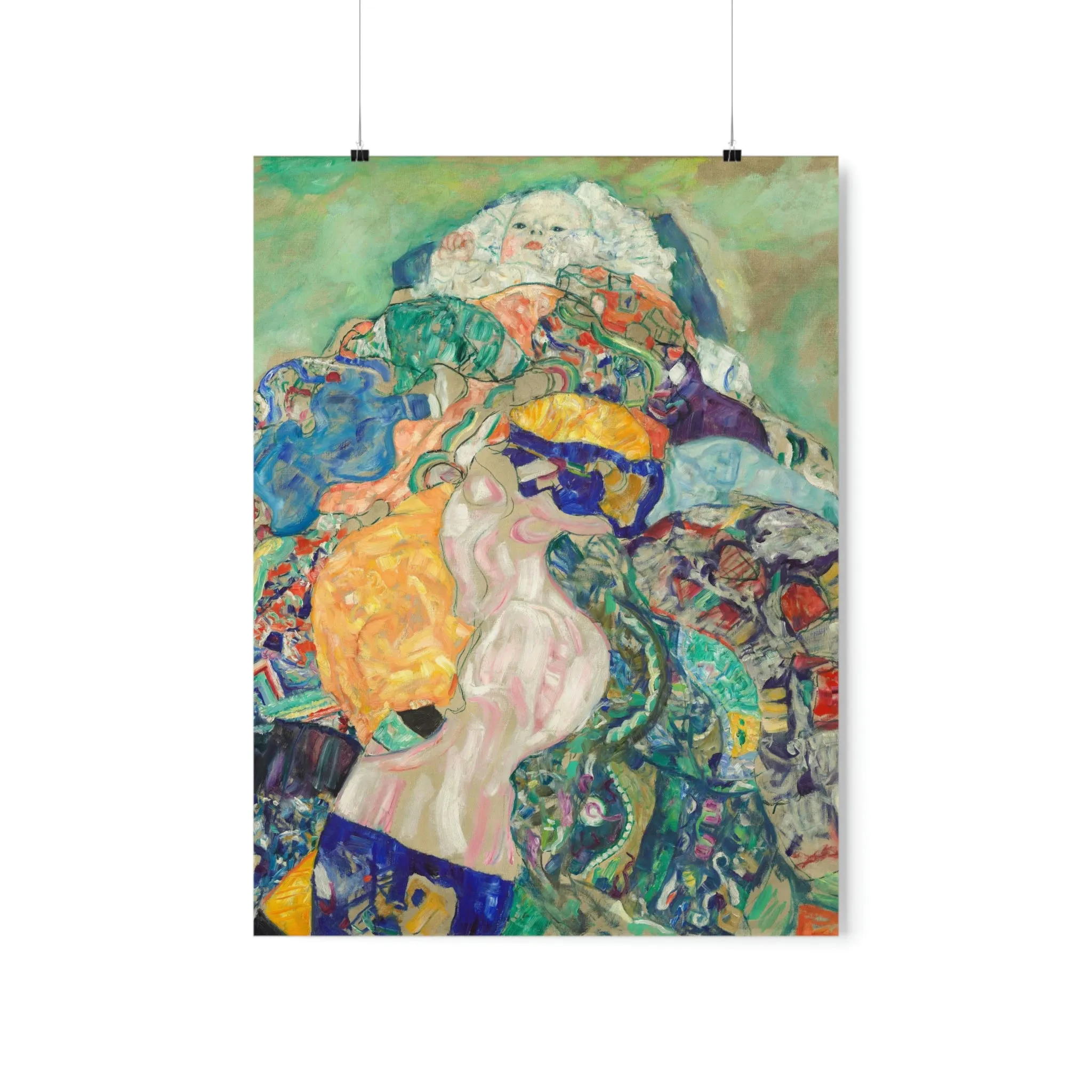 Baby 1917 by Gustav Klimt Art Premium Posters - Image 4