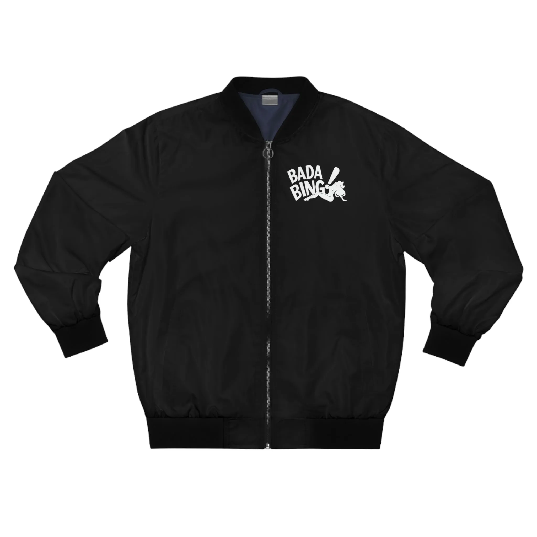 Bada Bing Mobsters club New Jersey Bomber Jacket - Image 2