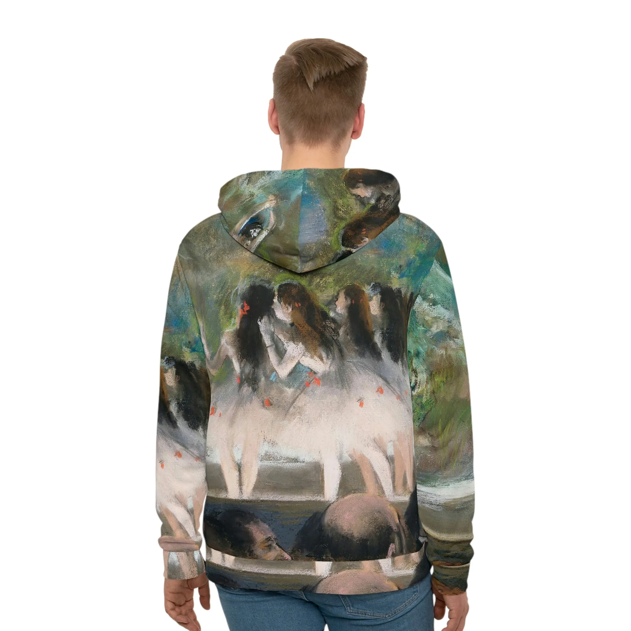 Ballet at the Paris Opera Edgar Degas Art Hoodie - Image 4