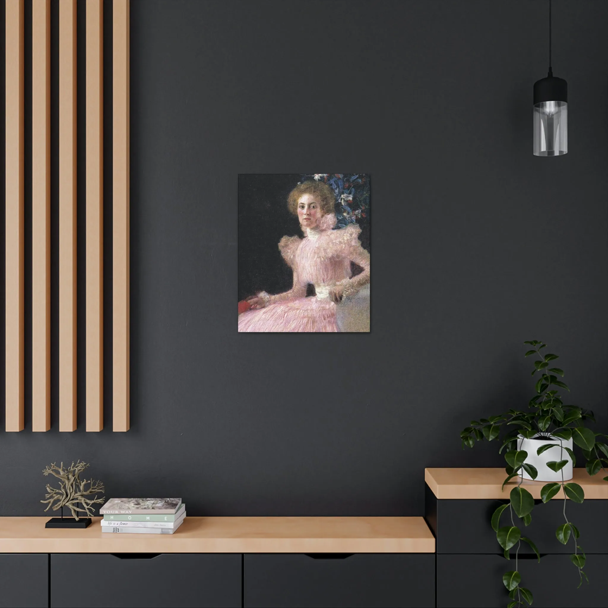 Bildnis Sonja Knips Gustav Klimt Art Canvas Gallery Wraps - Image 12
