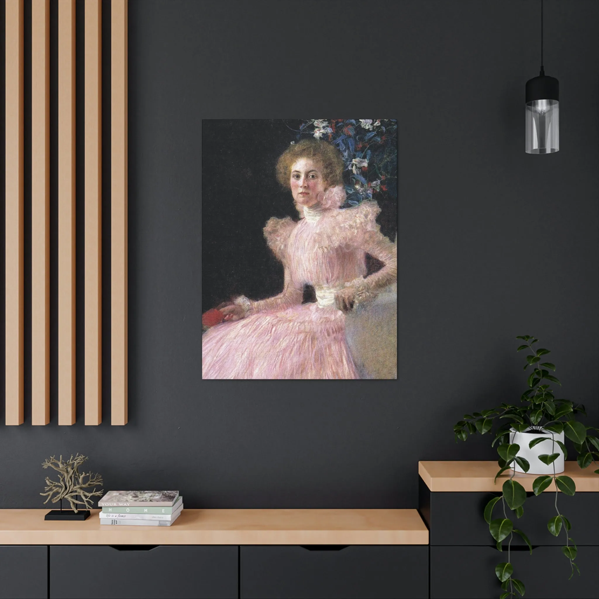 Bildnis Sonja Knips Gustav Klimt Art Canvas Gallery Wraps - Image 16