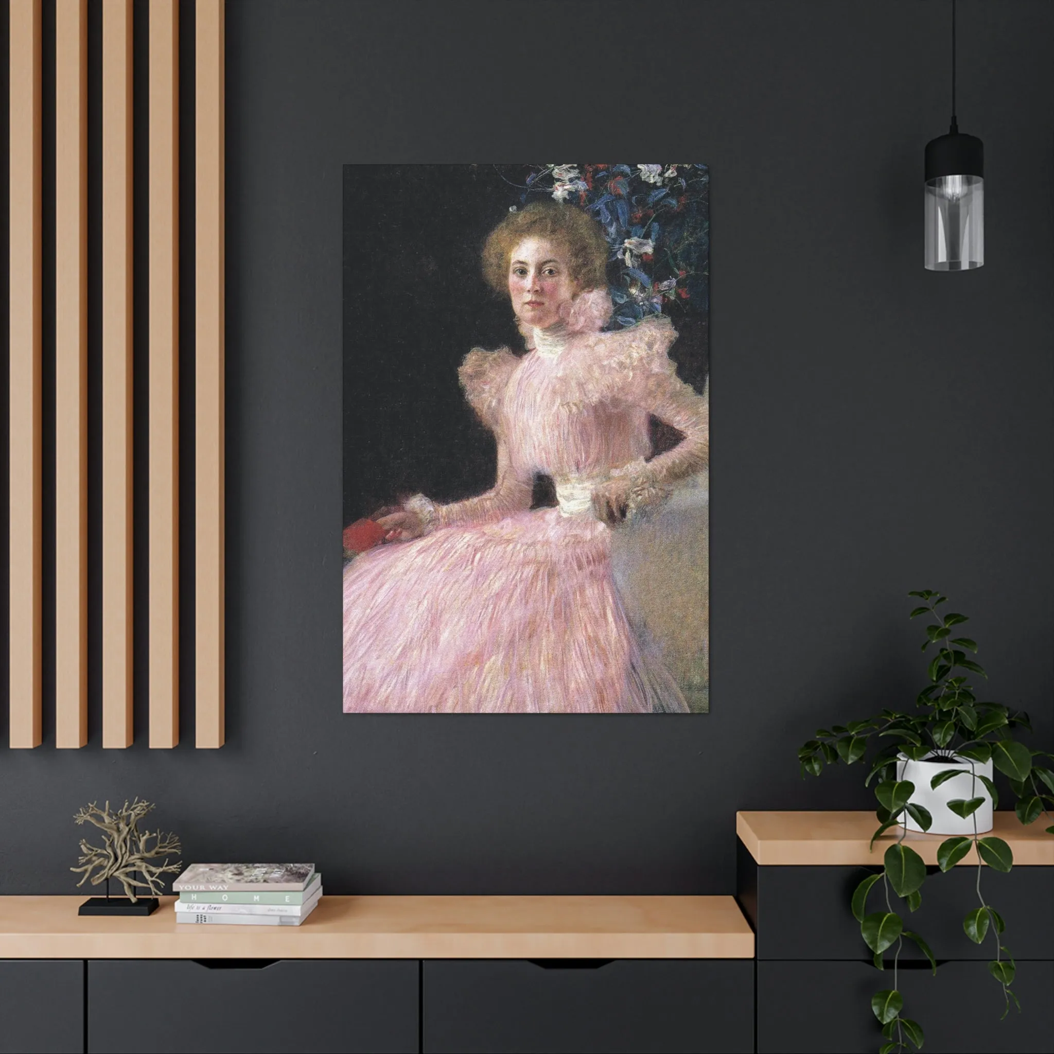 Bildnis Sonja Knips Gustav Klimt Art Canvas Gallery Wraps - Image 20