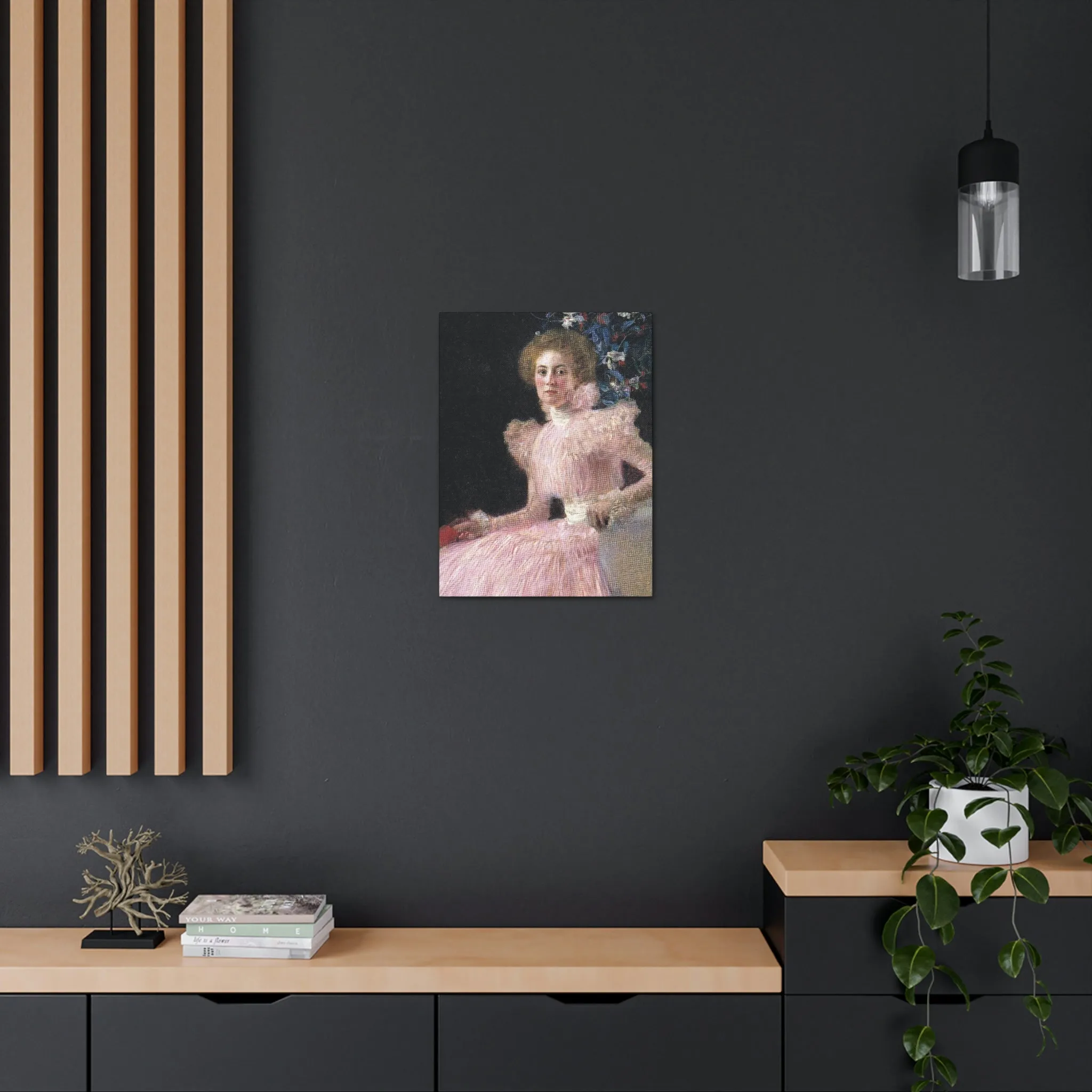 Bildnis Sonja Knips Gustav Klimt Art Canvas Gallery Wraps - Image 24