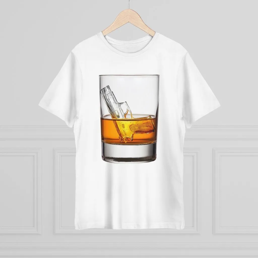 Boss Man Drink Whiskey like Real Gentleman Mobster T-shirt - Image 3