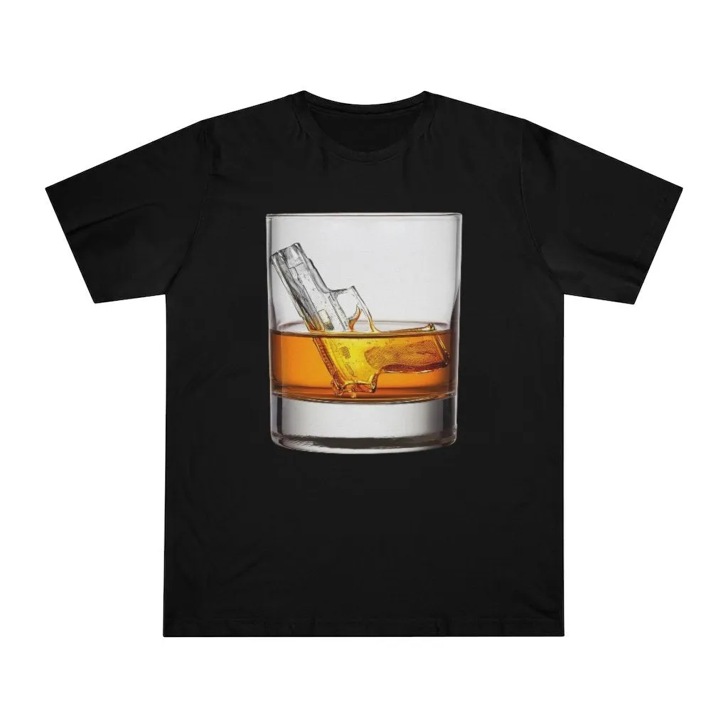 Boss Man Drink Whiskey like Real Gentleman Mobster T-shirt - Image 6