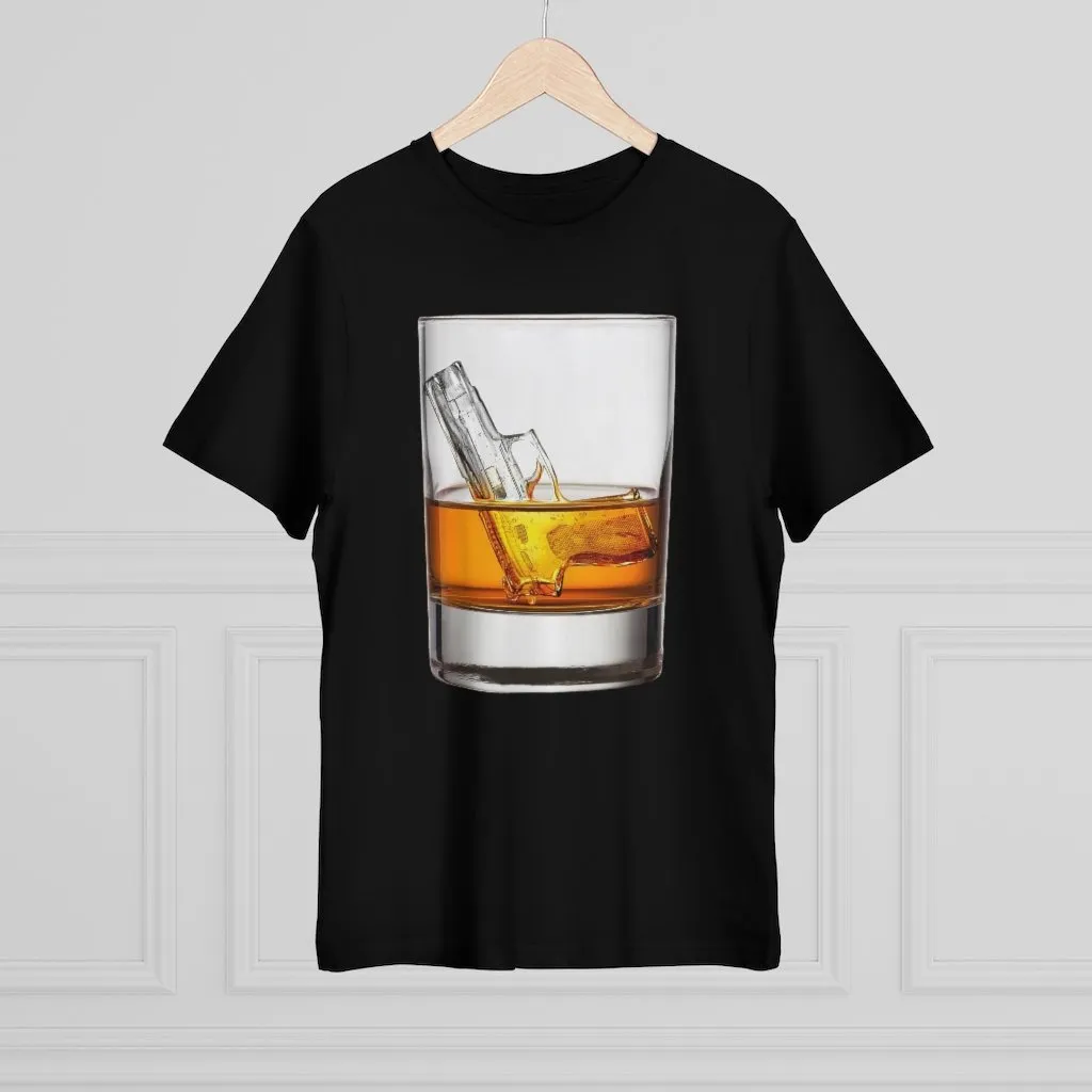 Boss Man Drink Whiskey like Real Gentleman Mobster T-shirt - Image 8