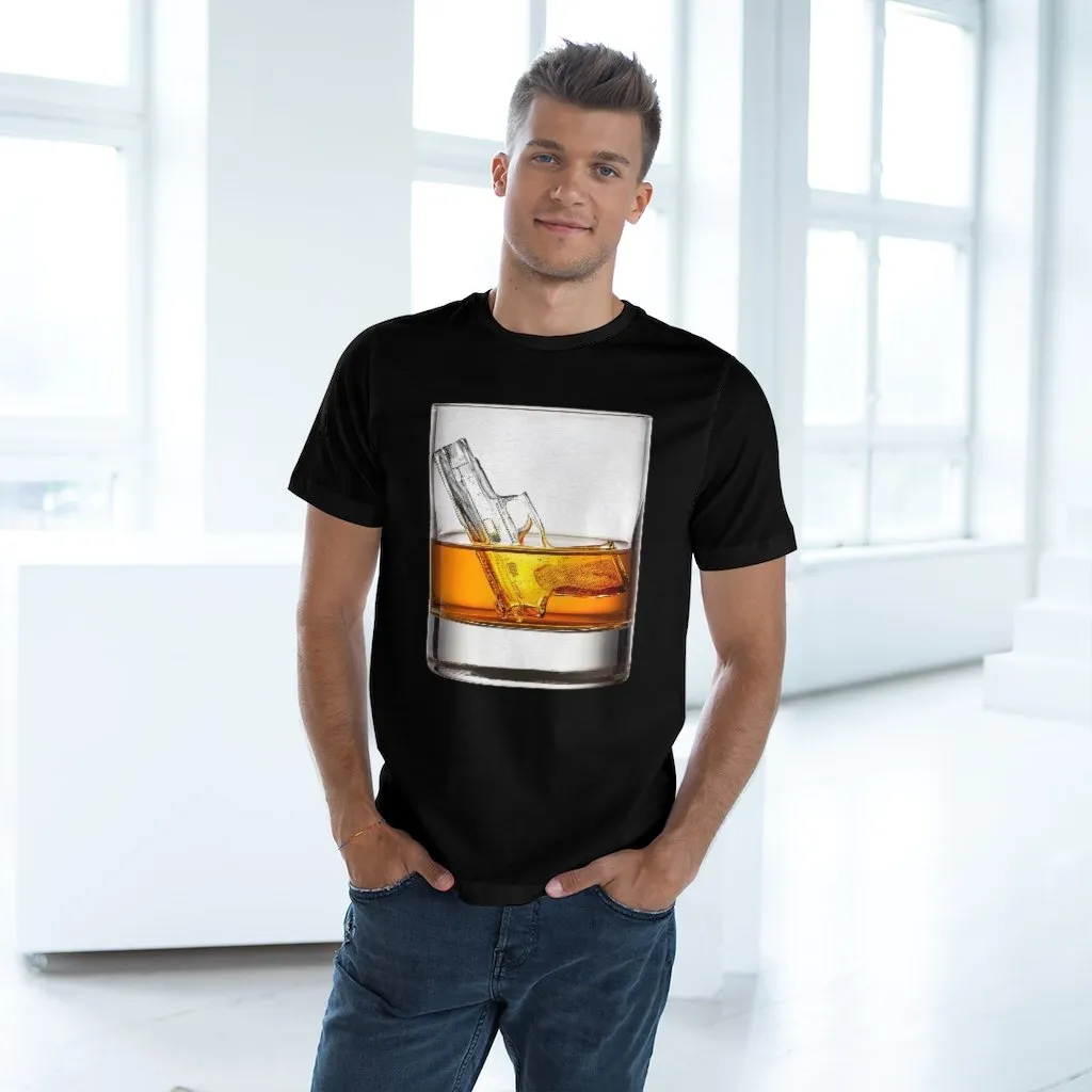 Boss Man Drink Whiskey like Real Gentleman Mobster T-shirt - Image 9