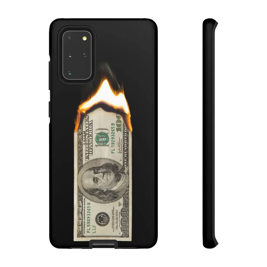 Burn Hundred Dollar Bill Fire Mo Money Gangster Phone Cases - Image 34