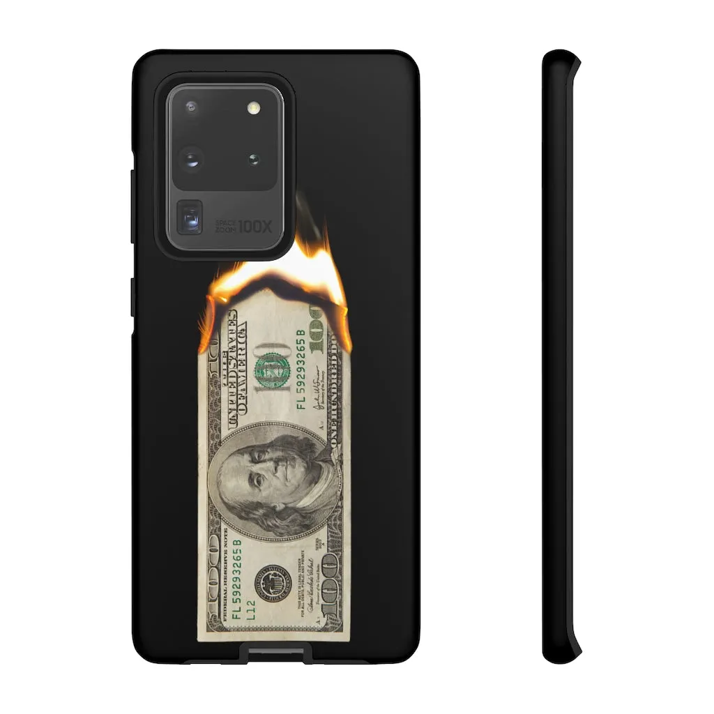 Burn Hundred Dollar Bill Fire Mo Money Gangster Phone Cases - Image 36