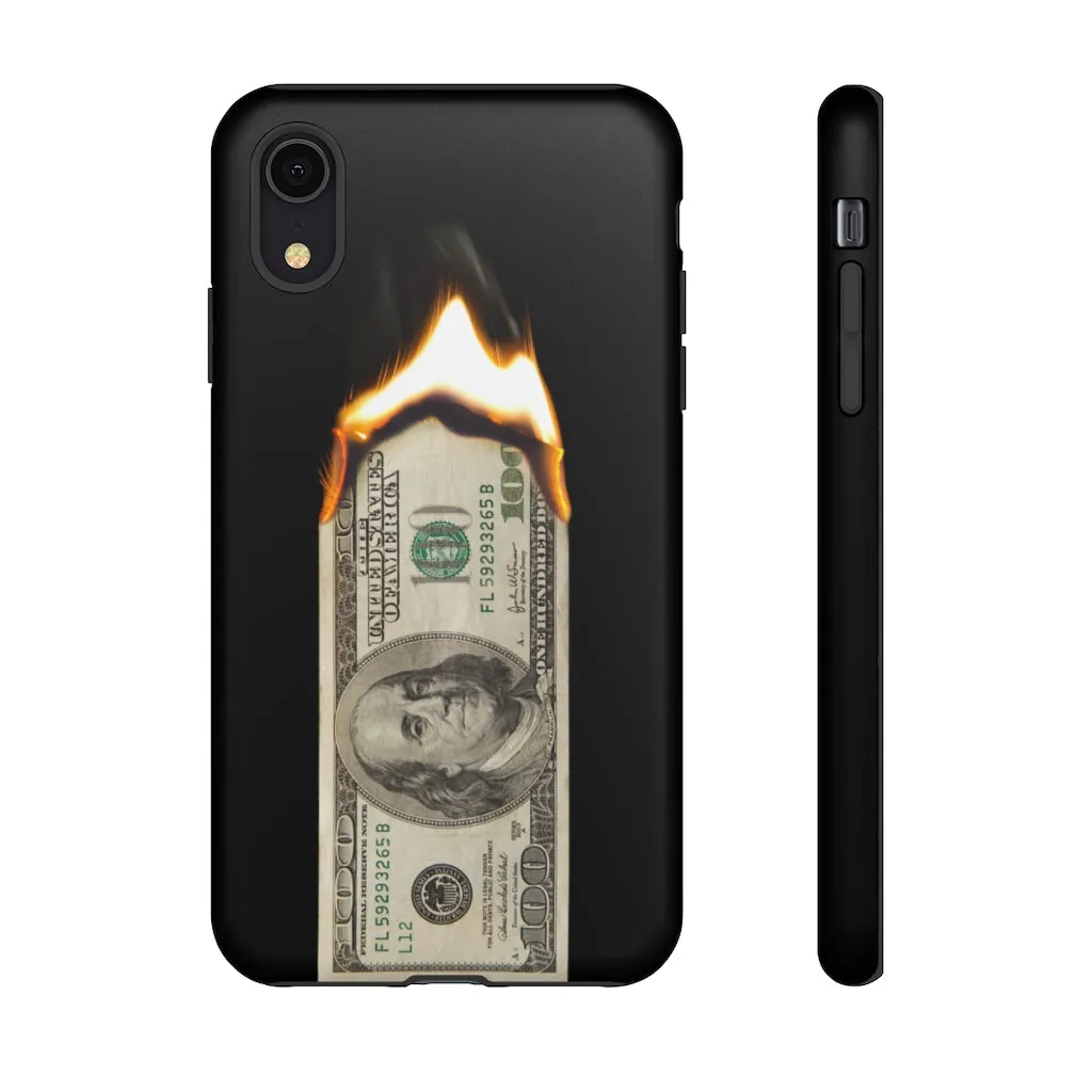 Burn Hundred Dollar Bill Fire Mo Money Gangster Phone Cases - Image 39