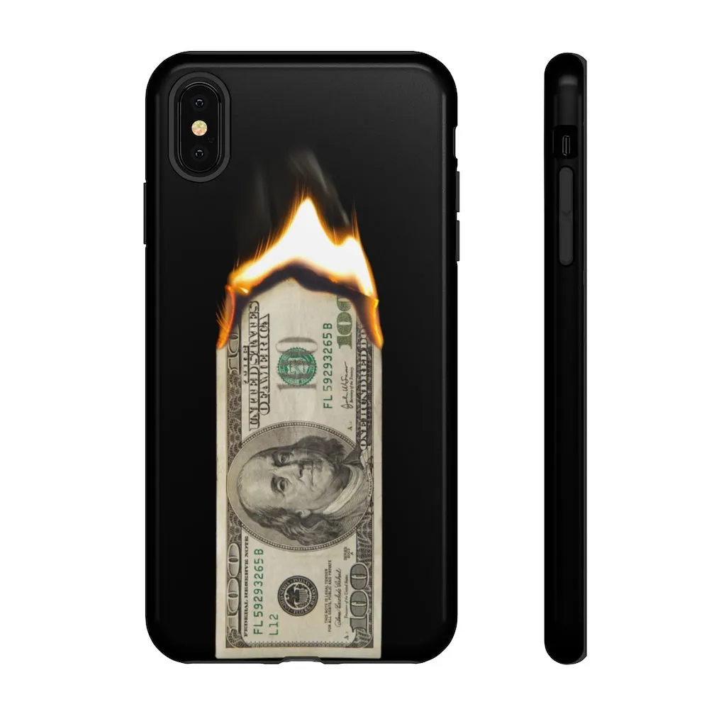 Burn Hundred Dollar Bill Fire Mo Money Gangster Phone Cases - Image 40