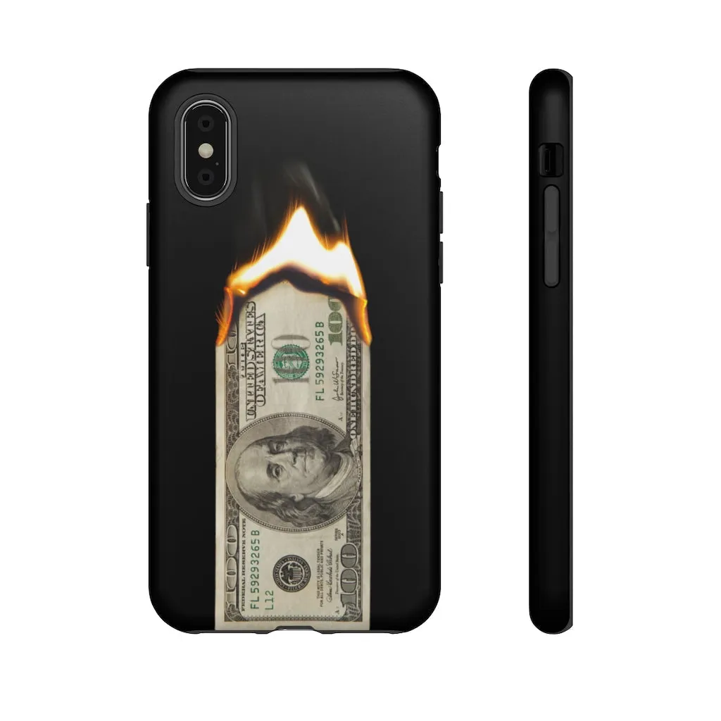 Burn Hundred Dollar Bill Fire Mo Money Gangster Phone Cases - Image 51