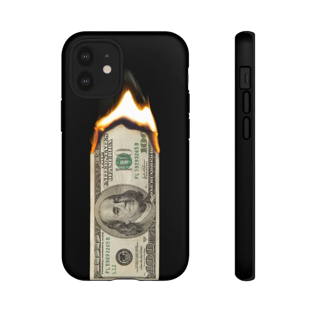 Burn Hundred Dollar Bill Fire Mo Money Gangster Phone Cases - Image 52