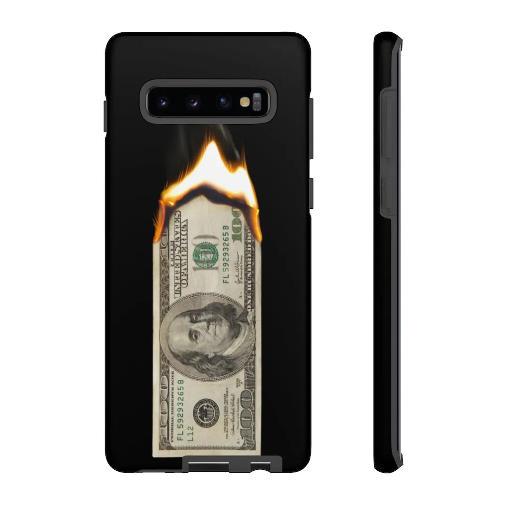 Burn Hundred Dollar Bill Fire Mo Money Gangster Phone Cases - Image 8