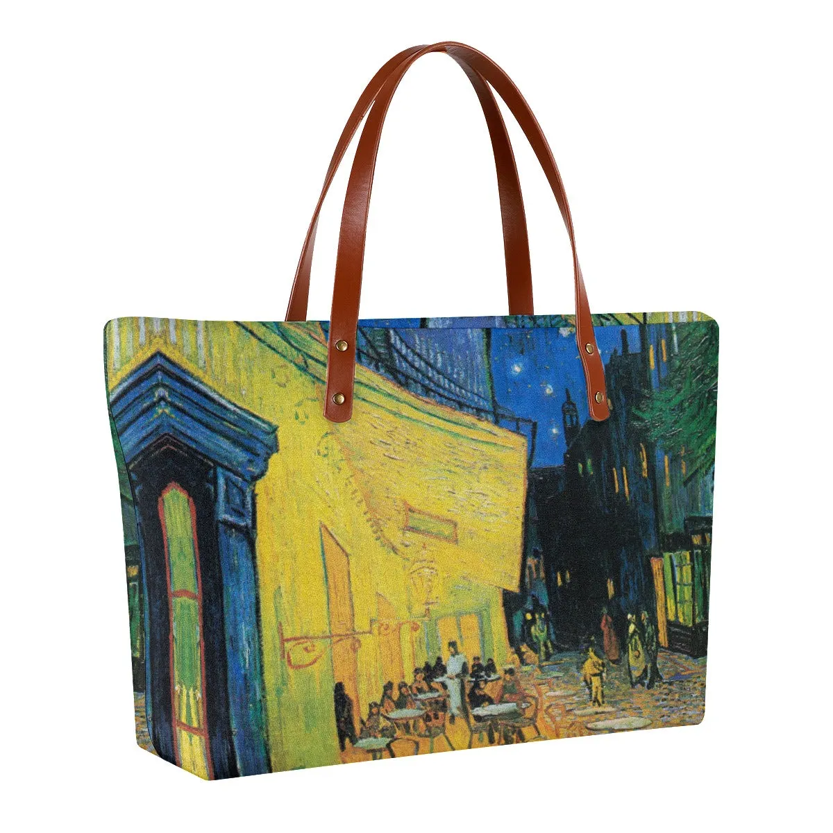 Café Terrace at Night Van Gogh Tote Bag - Image 2