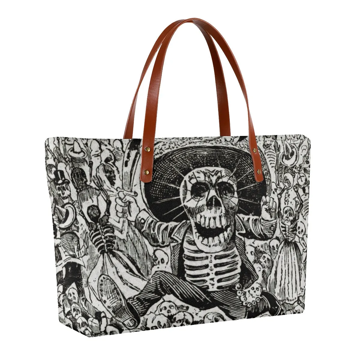 Calaveras Mexican Skeleton Jose Guadalupe Tote Bag - Image 2
