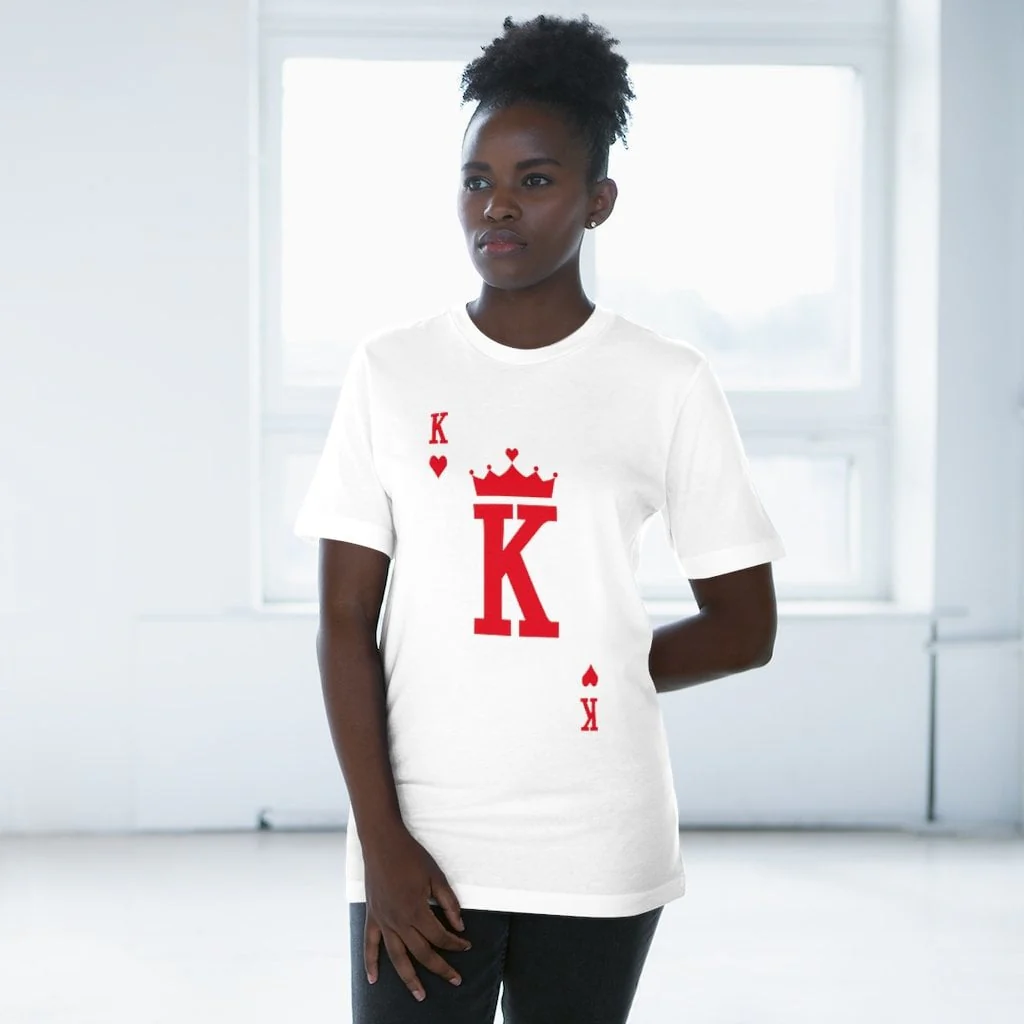 Card King's hearts for Real Boss of all Bosses T-shirt - Image 5