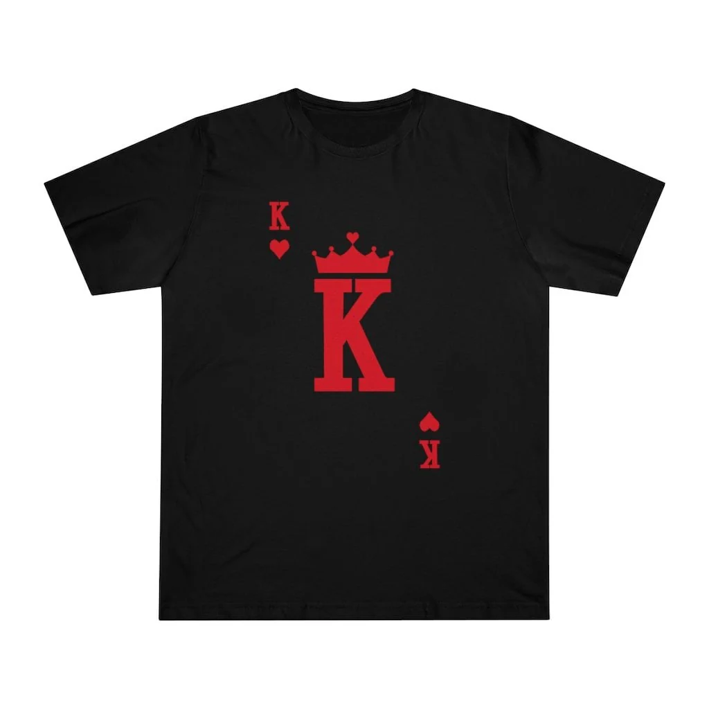 Card King's hearts for Real Boss of all Bosses T-shirt - Image 6