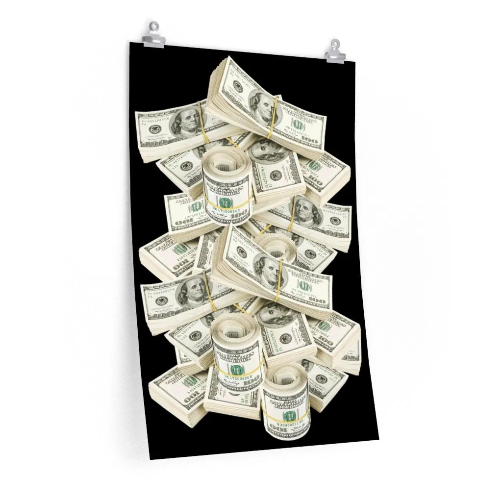 Cash Money Bring My Dollars on the Table Premium Posters - Image 3