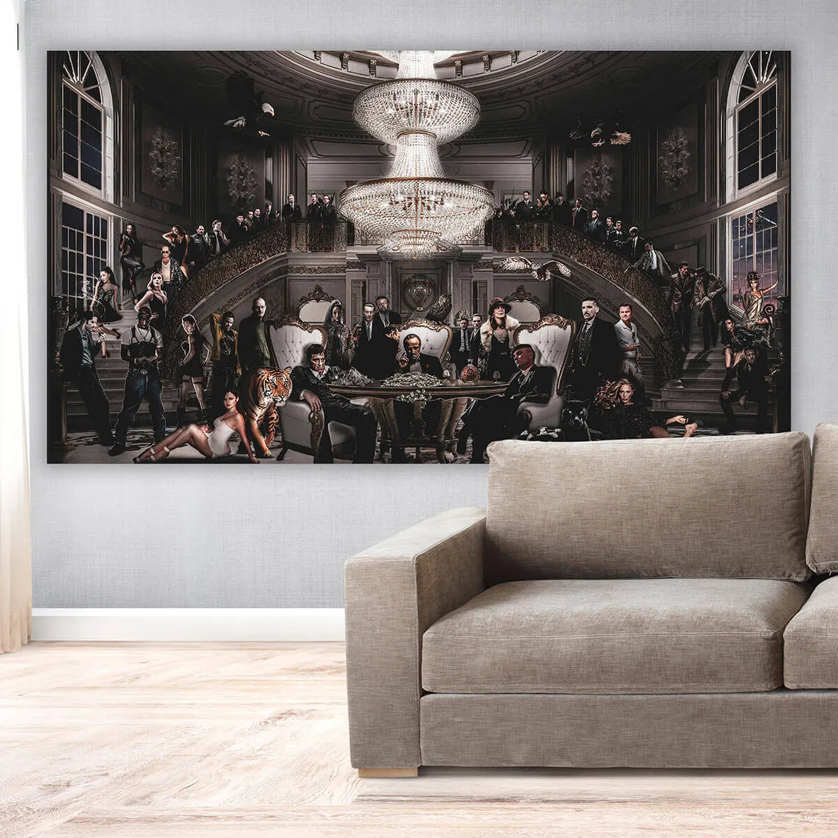 Celebrities Photography of Film Legends Canvas Print