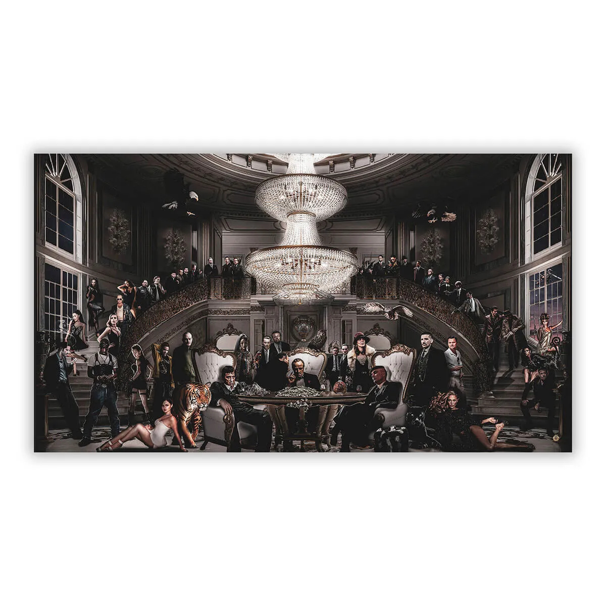 Celebrities Photography of Film Legends Canvas Print - Image 7