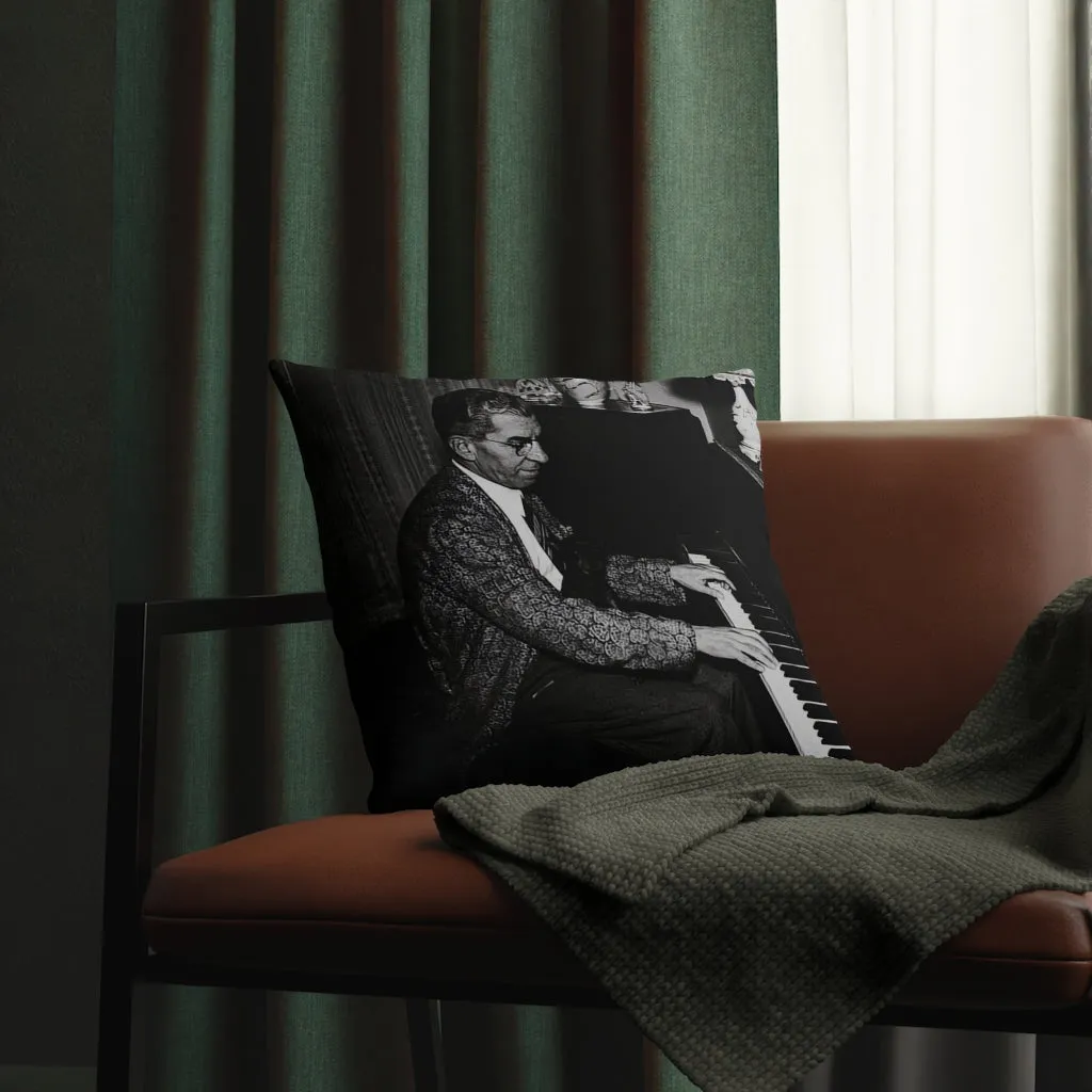 Charles Lucky Luciano Mobster Waterproof Pillows - Image 4