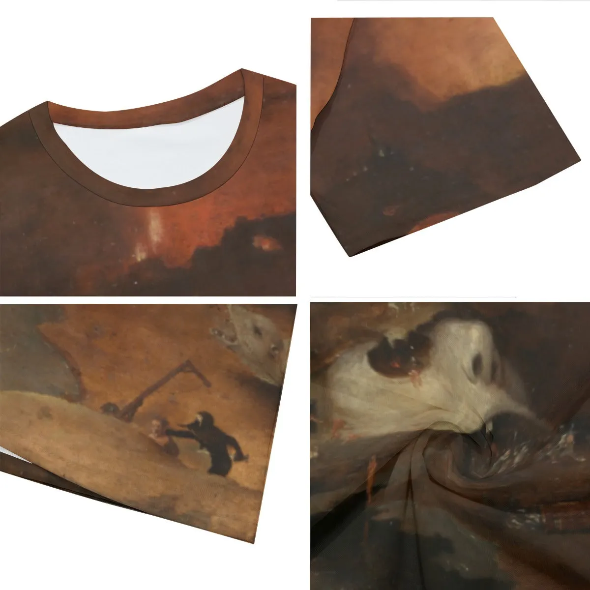 Christ's Descent into Hell by Hieronymus Bosch T-Shirt - Image 3