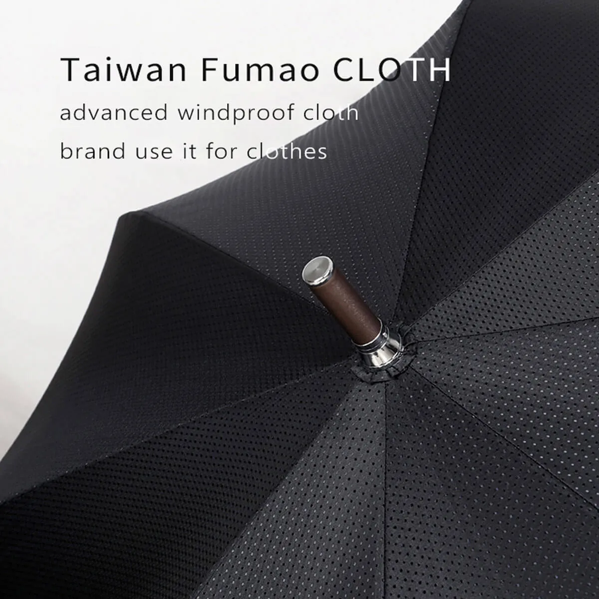Classic Luxury Carbonfiber Gentleman Aluminum Umbrella - Image 10