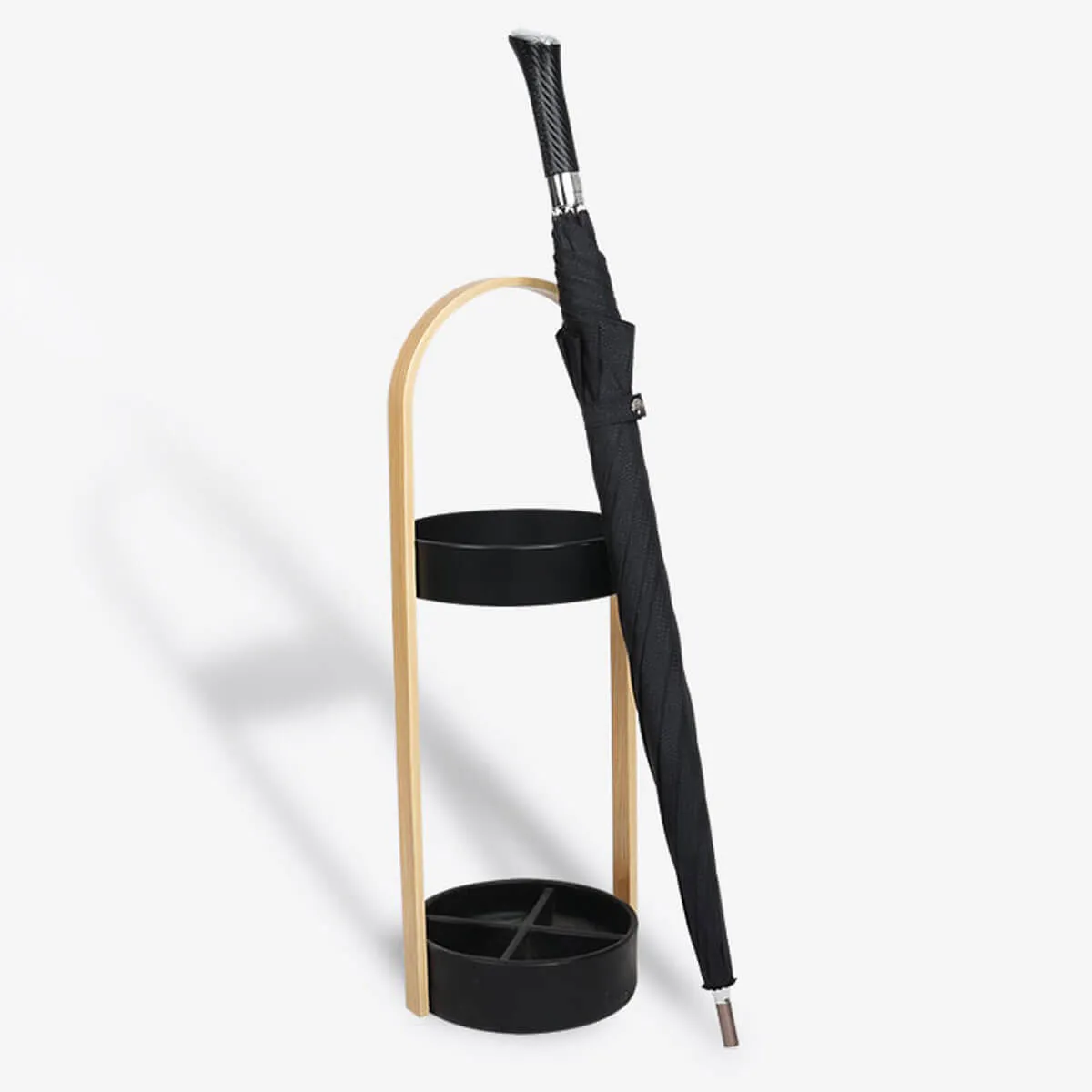 Classic Luxury Carbonfiber Gentleman Aluminum Umbrella - Image 4