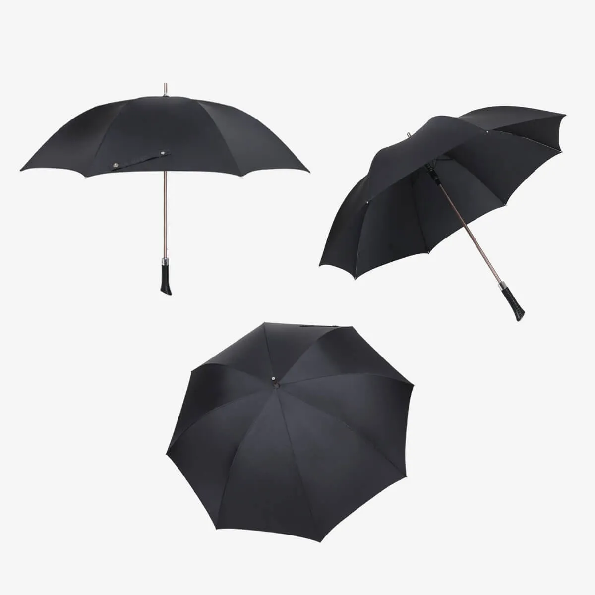 Classic Luxury Carbonfiber Gentleman Aluminum Umbrella - Image 9
