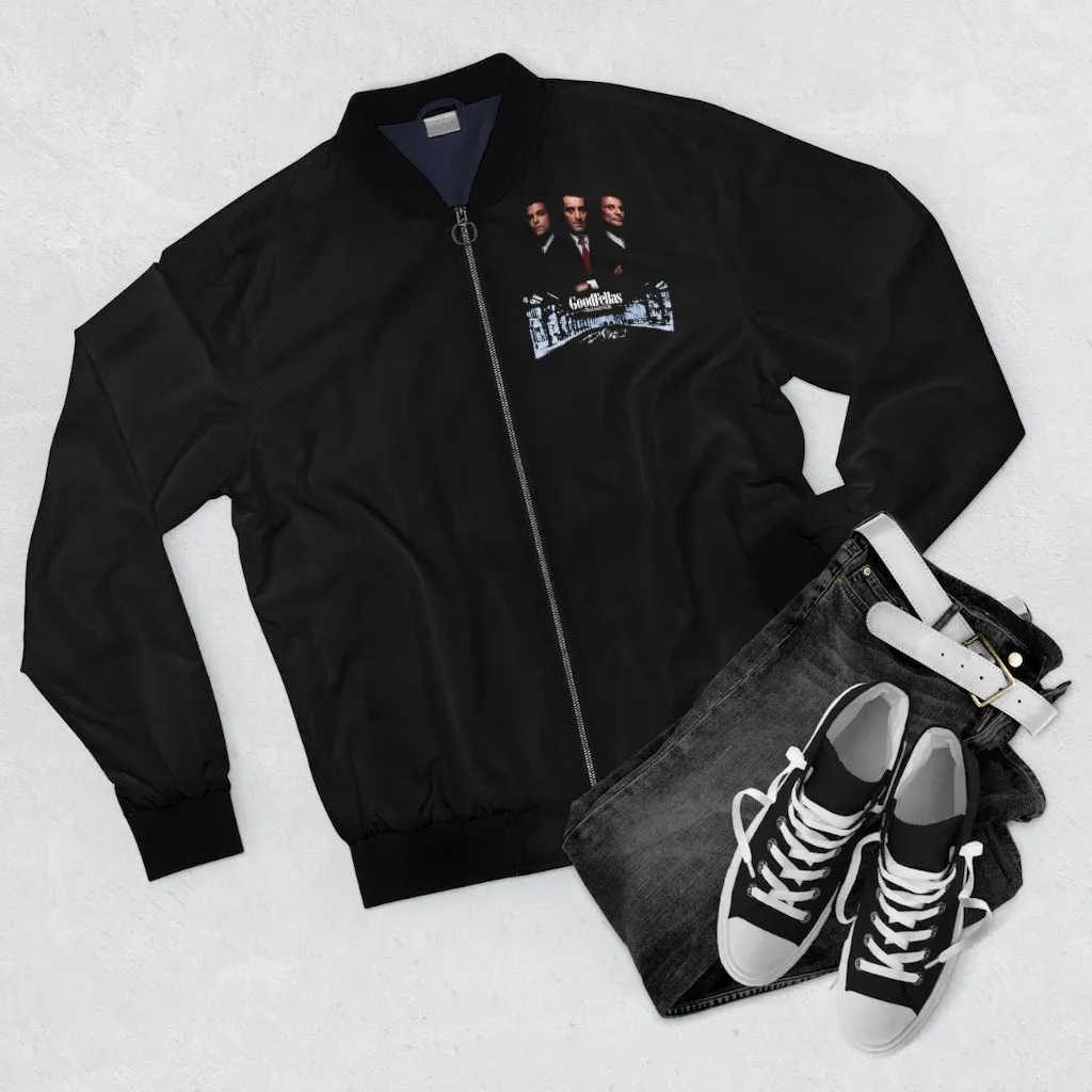 Classic Mobster Movie Goodfellas Bomber Jacket - Image 3