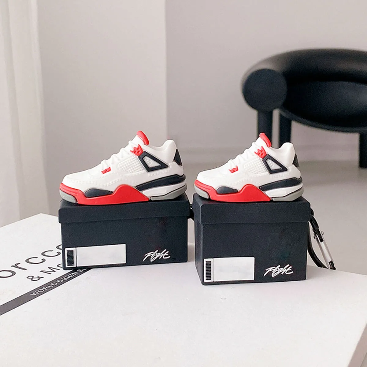 Creative Sneakers Shoe Box Earphone Case for Airpods - Image 3