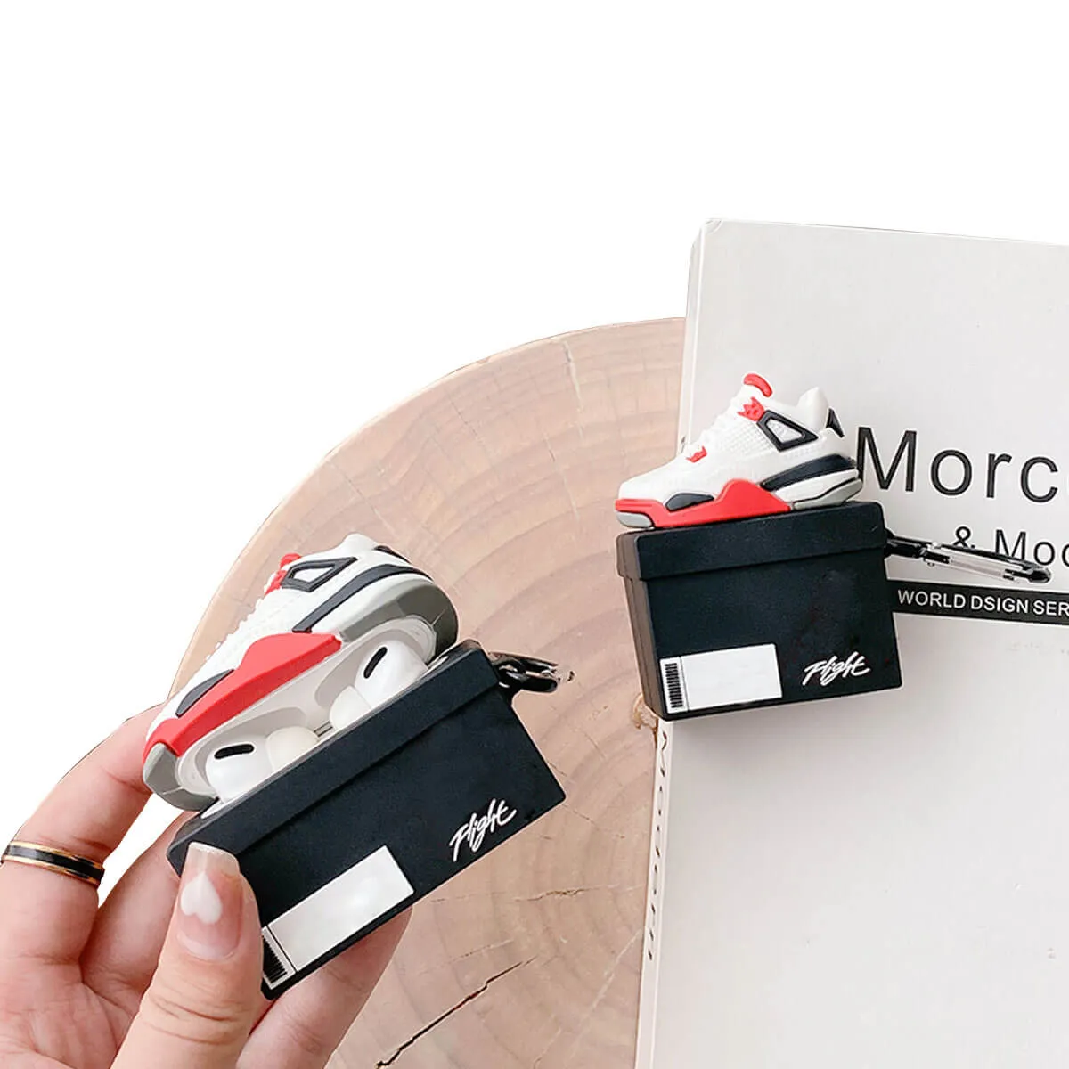 Creative Sneakers Shoe Box Earphone Case for Airpods - Image 6